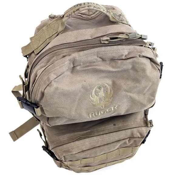 🪖 Military Tactical Nylon Backpack - Ruger Branded 🪖 - Picture 2 of 14